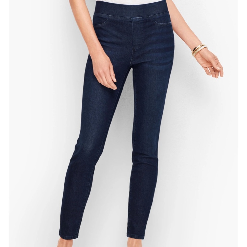 Talbots Sculpt Pull-on Jeggings- Empire wash